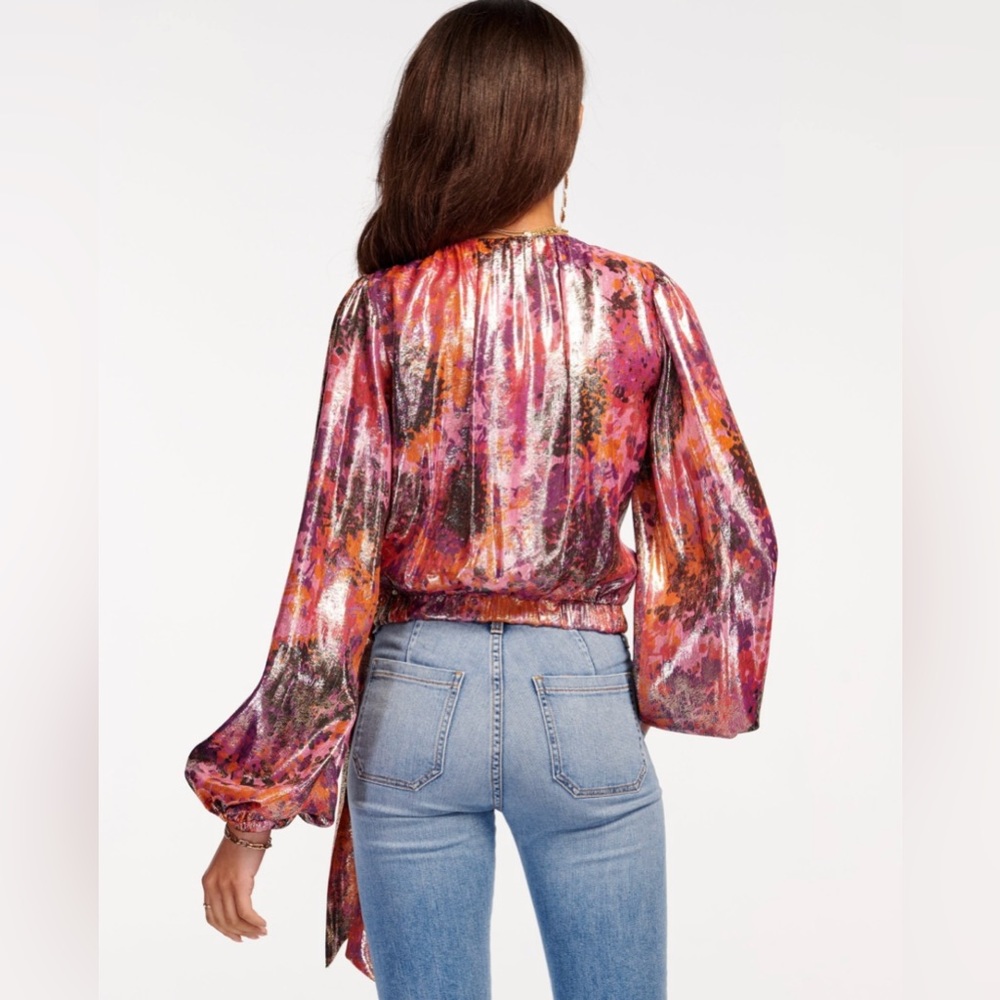 RAMY BROOK METALLIC TOP - Picture 3 of 4